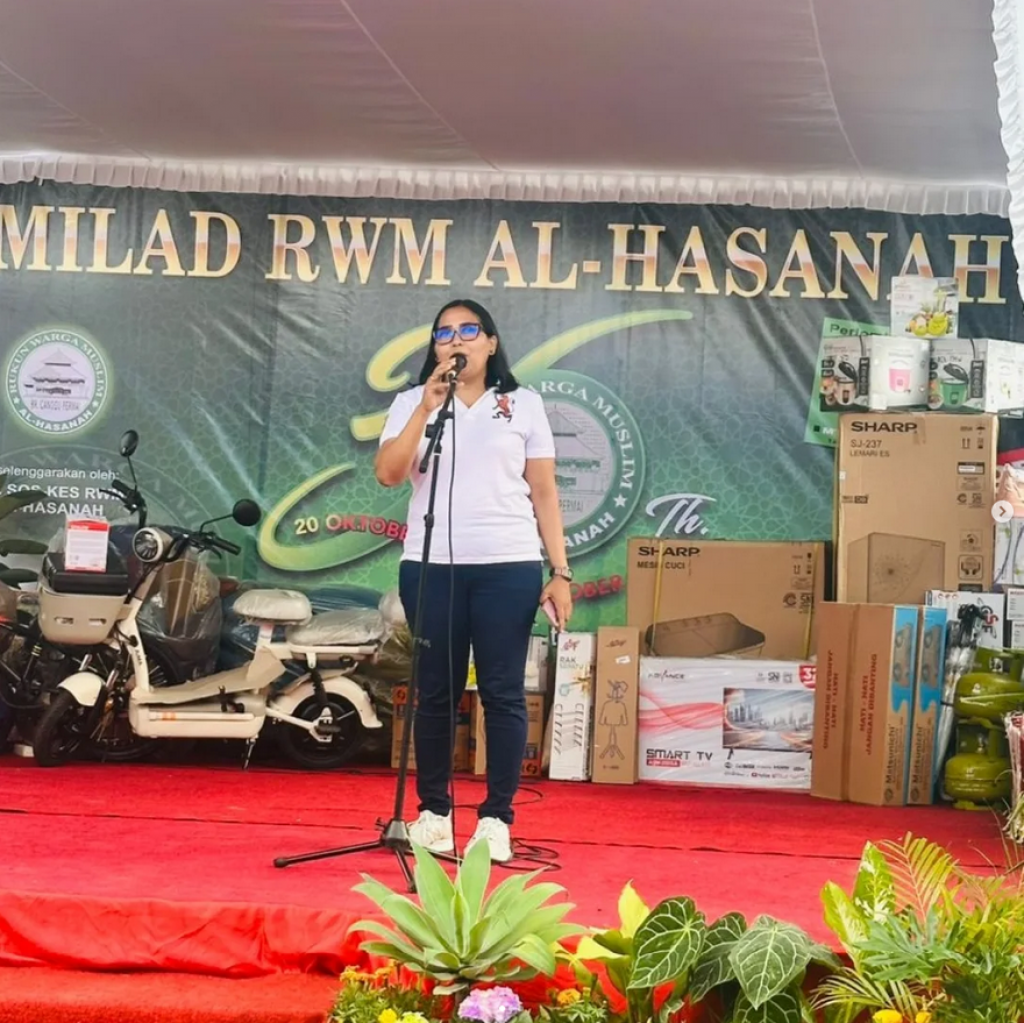 Camat Kuta Utara menghadiri undangan Milad Rukun Warga Muslim Al-Hasanah Canggu Permai